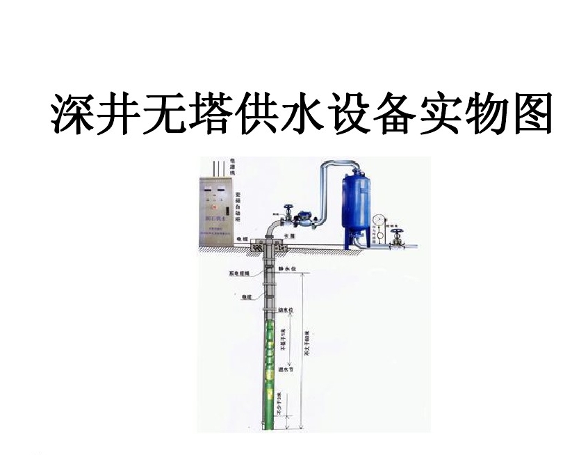 南丰县井泵无塔式供水设备